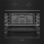 MPM-63-BO-28 built-in electric oven Black