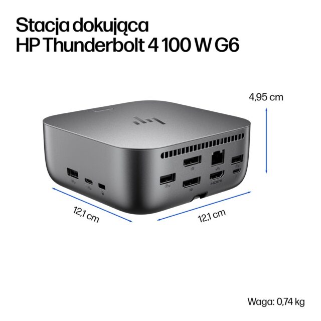 HP Thunderbolt 4 100W G6 Dock - imagine 4