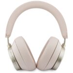 Headphones Guess 4G Triangle Logo Bluetooth ENC pink - imagine 3