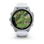 Garmin Fenix 8 3.3 cm (1.3 ) AMOLED 43 mm Digital 416 x 416 pixels Touchscreen Silver Wi-Fi GPS (satellite) - imagine 10