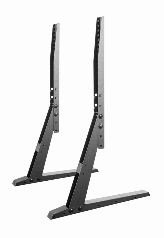 Gembird TVS-D70F-01 Tabletop TV stand  37  - 70   black - imagine 2