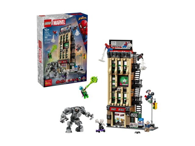 LEGO MARVEL 76342 Spider-Man vs. Mysterio: The Daily Bugle - imagine 7