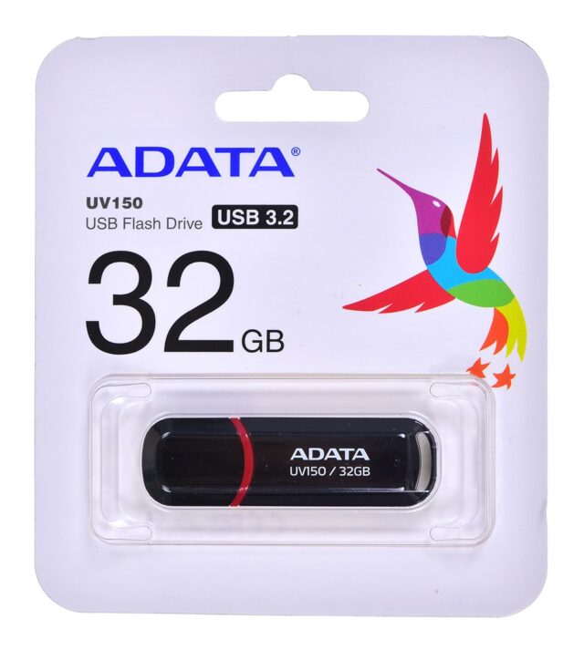 ADATA 32GB DashDrive UV150 USB flash drive USB Type-A 3.2 Gen 1 (3.1 Gen 1) Black - imagine 2