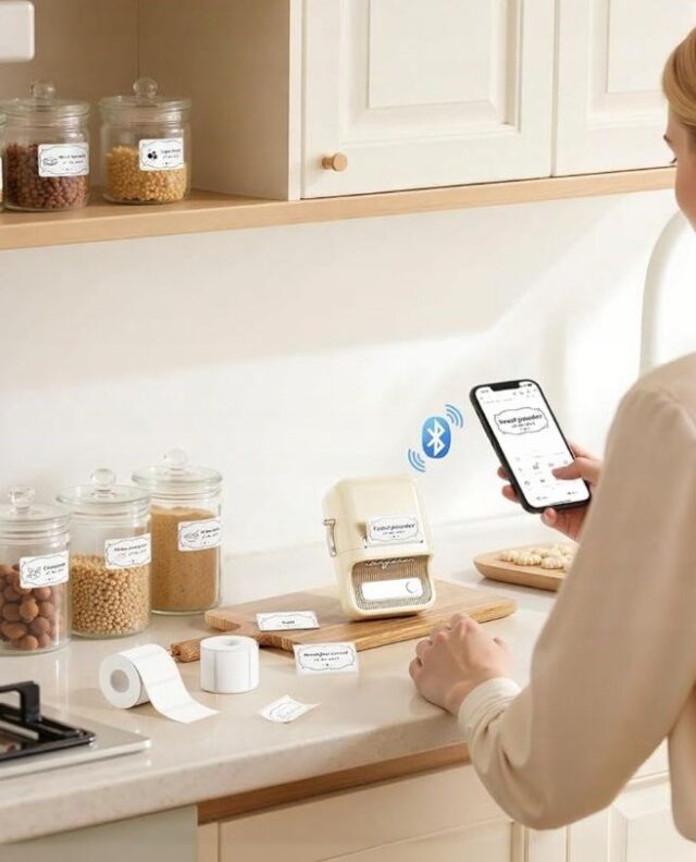 Niimbot B21 S Label Printer  white - imagine 2