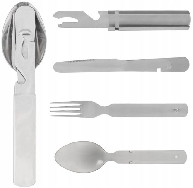 BW camping cutlery set - Stainless Steel - imagine 6