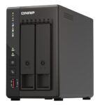 QNAP TS-253E NAS Tower Ethernet LAN Black J6412