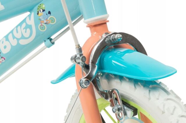 TOIMSA children's bicycle Bluey 12” Blue and lime blue - imagine 4