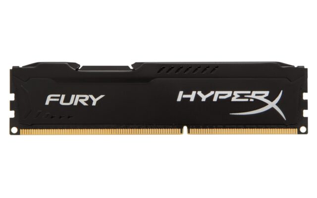 HyperX FURY Black 4GB 1600MHz DDR3 memory module 1 x 4 GB - imagine 2