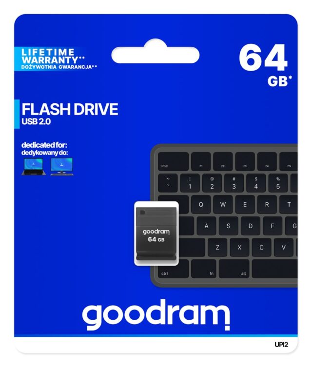Goodram UPI2 USB flash drive 64 GB USB Type-A 2.0 Black - imagine 4