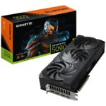 GIGABYTE GeForce RTX 5090 WINDFORCE OC 32G Graphics Card - 32GB GDDR7  512bit  PCI-E 5.0  2467MHz Core Clock  3 x DP 2.1a  1 x HDMI 2.1b  NVIDIA DLSS 4  GV-N5090WF3OC-32GD