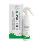 JM SANTE Poliderm - care spray for dandruff-prone  inflamed and dermatosis-affected skin for dogs and cats – 100 ml