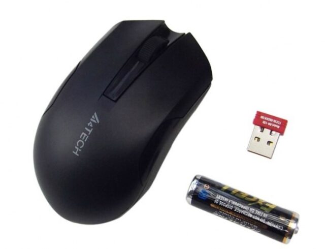 A4Tech G3-200N mouse Ambidextrous RF Wireless V-Track 1000 DPI - imagine 3