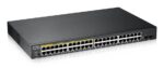 Zyxel GS1900-48HPv2 Managed L2 Gigabit Ethernet (10/100/1000) Power over Ethernet (PoE) Black - imagine 2