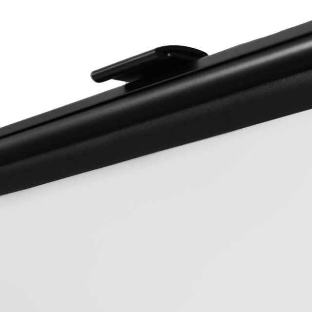 Maclean portable projection screen  compact  floor  66   16:9  MC-210 - imagine 2