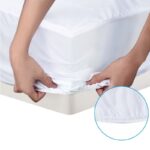 Protective oilcloth for a bed or mattress 100x200cm - imagine 4