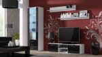 Cama TV stand SOHO 140 white/black gloss - imagine 2