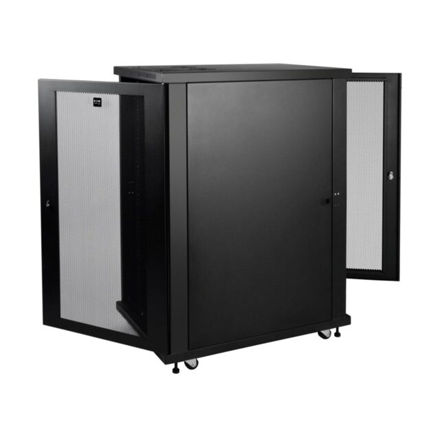Tripp Lite SR24UB SmartRack 24U Mid-Depth Half-Height Rack Enclosure Cabinet - imagine 3