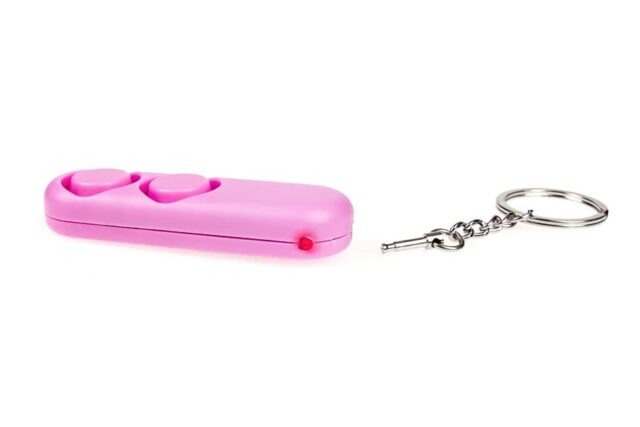 Personal alarm GUARD PIRANHA 2 sirens 130 dB pink (YC-001-PI) - imagine 6