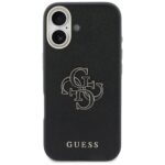 Case Guess FW Resin Logo for iPhone 17 black - imagine 3