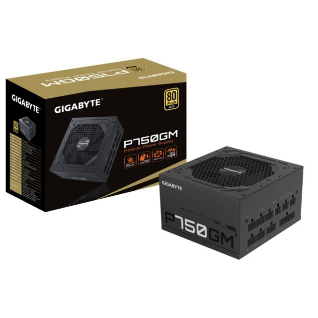 Gigabyte P750GM power supply unit 750 W 20+4 pin ATX ATX Black - imagine 7