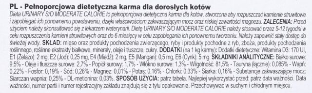 ROYAL CANIN Urinary S/O Moderate Calorie - wet cat food - 12 x 85g - imagine 4