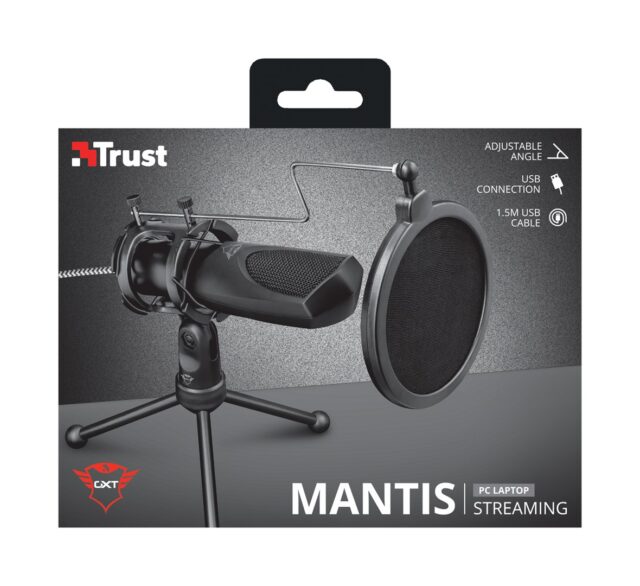 Trust GXT 232 Mantis Black PC microphone - imagine 6