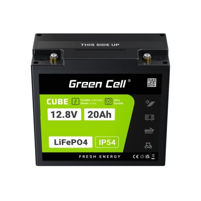 Green Cell LFPGC12V20AH UPS battery Lithium Iron Phosphate (LiFePO4) 12.8 V 20 Ah - imagine 22