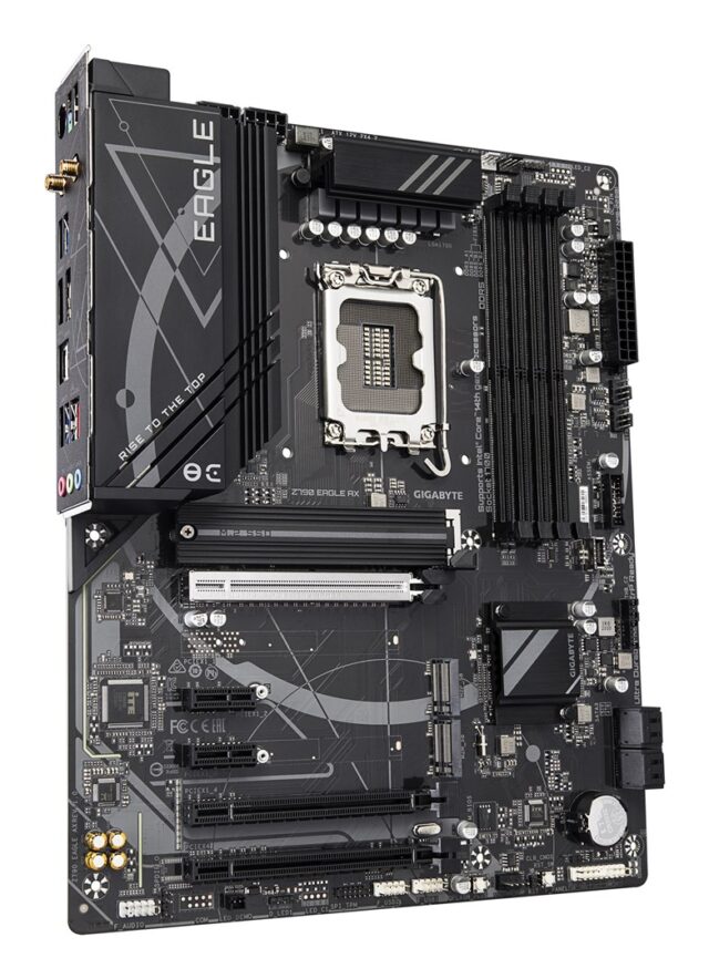 GIGABYTE Z790 EAGLE AX Motherboard - Supports Intel Core 14th Gen CPUs  12+1+1Phases Digital VRM  up to 7600MHz DDR5 (OC)  3xPCIe 4.0 M.2  Wi-Fi 6E  2.5GbE LAN  USB 3.2 Gen 2 - imagine 3