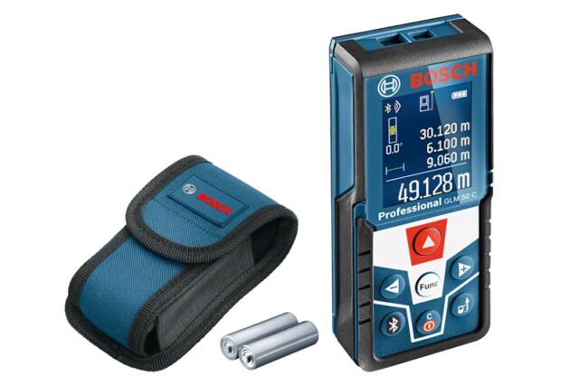 Bosch GLM 50 C Professional Laser distance meter Black  Blue 50 m - imagine 2