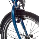 Snapp City-E folding electric bicycle  blue