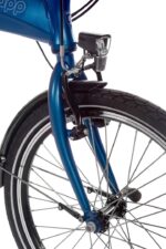 Snapp City-E folding electric bicycle  blue