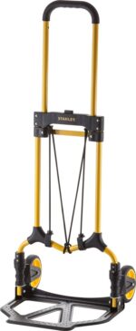 STANLEY folding steel trolley 70kg SXWT-FT580-SP - imagine 2