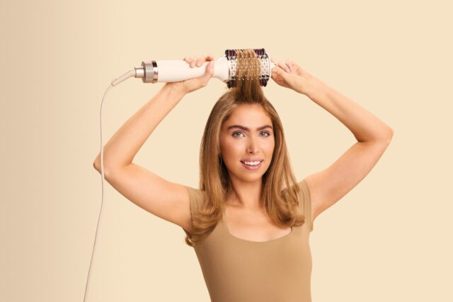 Shark SmoothStyle Hot air brush Warm White 900 W 1.8 m - imagine 5