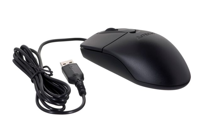 A4Tech OP-720 mouse USB Type-A Optical 800 DPI - imagine 3
