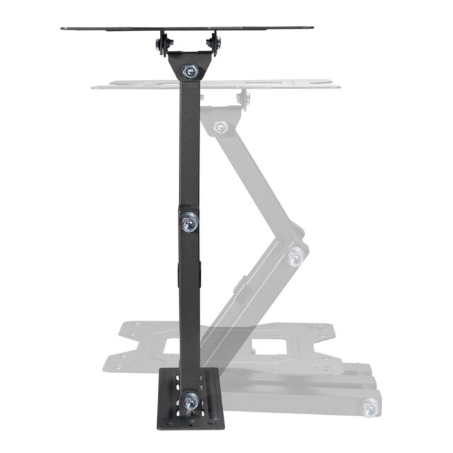 Maclean MC-700N TV Monitor Wall Mount Universal max VESA 200x20 23 -43  30kg Black Extendable Tilting for Small TVs - imagine 4