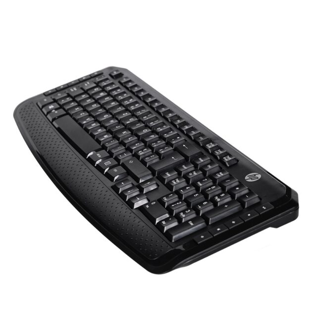 HP 300 keyboard RF Wireless Black - imagine 3