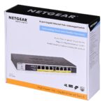 NETGEAR GS108PP Unmanaged Gigabit Ethernet (10/100/1000) Power over Ethernet (PoE) Black - imagine 10
