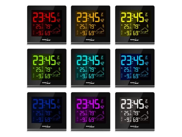 Greenblue 51193 Black  White LCD Battery - imagine 4