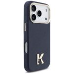 Case Karl Lagerfeld Karl Head Logo       MagSafe for iPhone 17 Pro blue - imagine 4