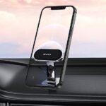 AWEI magnetic car holder X19 for cockpit silver-black - imagine 2