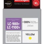 Activejet AB-1100YNX Ink (replacement for Brother LC1100Y/980Y; Supreme; 19.5 ml; yellow)