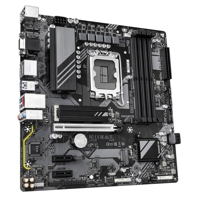 GIGABYTE B760M DS3H GEN5 Motherboard - Supports Intel Core 14th Gen CPUs  6+2+1 Phases Digital VRM  up to 5600MHz DDR5  2xPCIe 4.0 M.2  2.5GbE LAN  USB 3.2 Gen2 - imagine 3