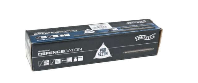ProSecur telescopic baton 21” black Walther. - imagine 3