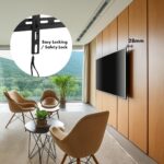 Maclean TV MC-412 Wall Mount Bracket 32 -70  VESA 400x400 45kg Tilting Universal Adjustable Spirit Level Mounting Accessories - imagine 4