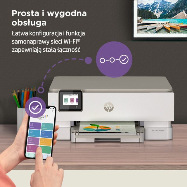 HP ENVY Inspire 7220e Wireless All-in-One Color Printer  Instant Ink; Copier  Scanner - imagine 16