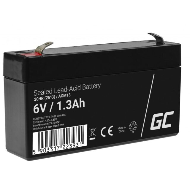 Green Cell AGM13 UPS battery Sealed Lead Acid (VRLA) 6 V 1.3 Ah - imagine 3