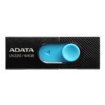 ADATA UV220 USB flash drive 64 GB USB Type-A 2.0 Black  Blue