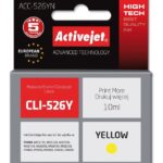 Activejet ACC-526YN Ink cartridge (replacement for Canon CLI-526Y; Supreme; 10 ml; yellow)