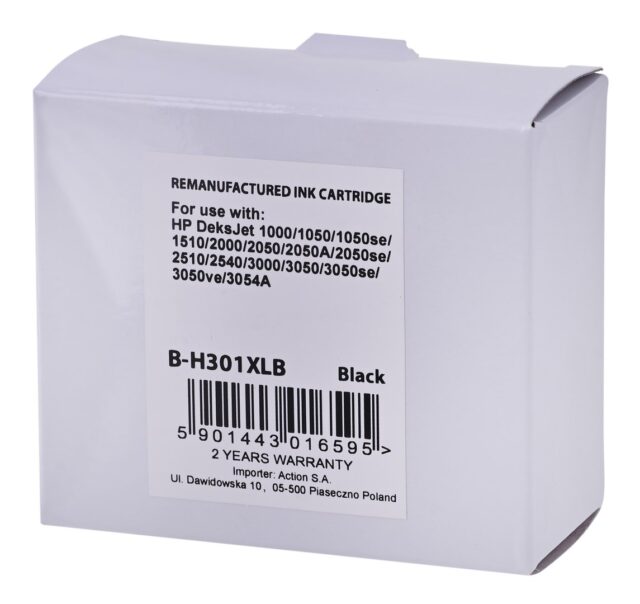 SUPERBULK ink for HP 301XL CH563 reg B-H301Bk - imagine 5