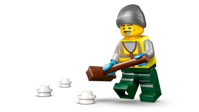 LEGO CITY 60490 Snowplow - imagine 5